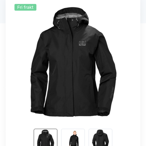 Helly Hansen regnjakke dame