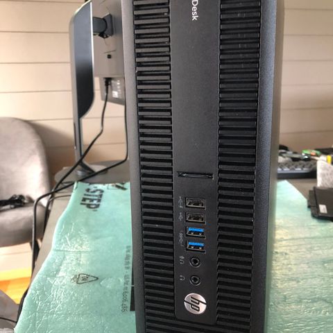 i5 HP Elitedesk 800 G2 SFF, 256GB SSD+ 128GB SSD, 16GB Ram, Win10 Pro