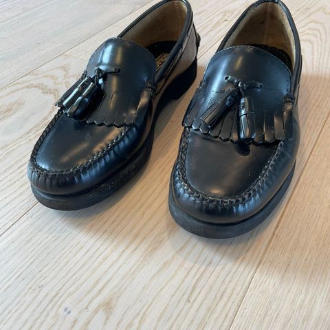 Sebago loafers i skinn