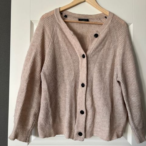 Flott ull cardigan fra Selected femme str L