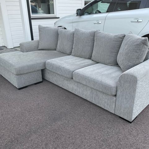 Meget pen Sofa med sjeselong