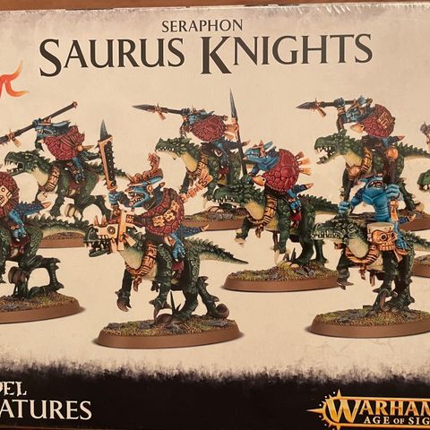 Warhammer, Age of Sigmar, Seraphon Saurusknights