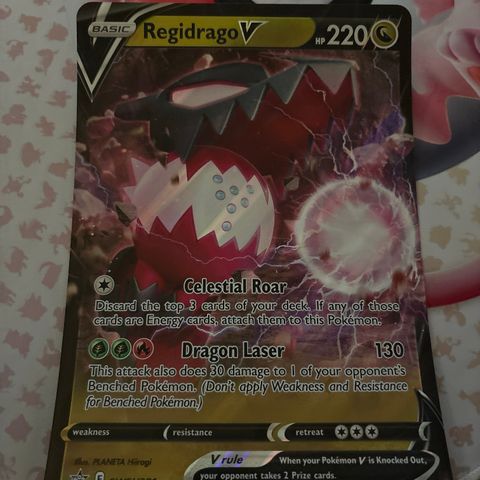 Pokemon Regidrago V SWSH281