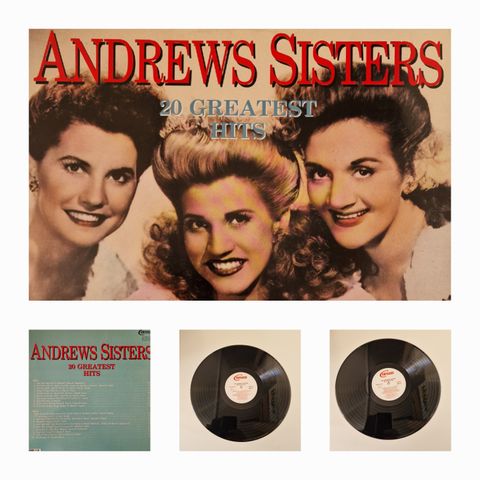 ANDREWS SISTERS "20 GREATEST HITS "