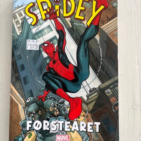 Spidey Marvel bok