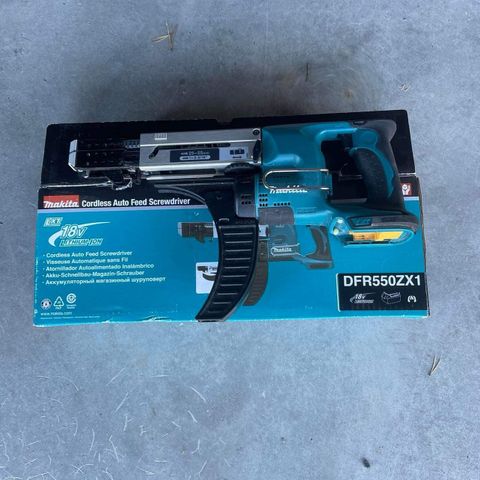 Makita DFR550ZX1 skrueautomat/gipsautomat