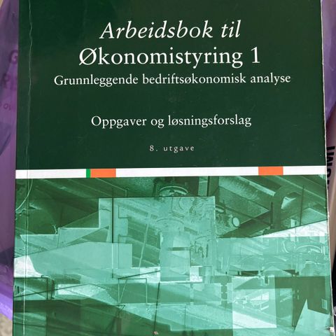 Arbeidsbok til Økonomistyring