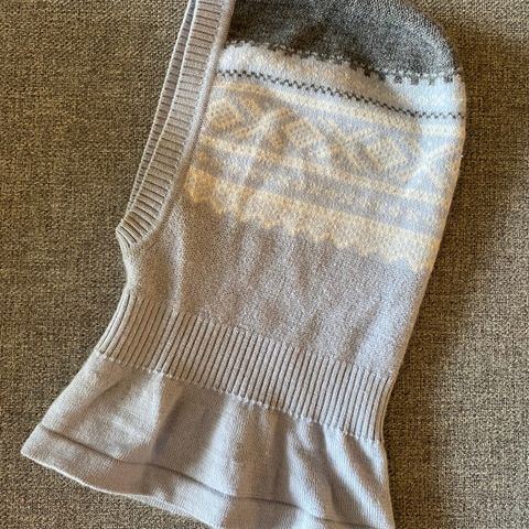 Marius balaclava 100% merino str 2-4år