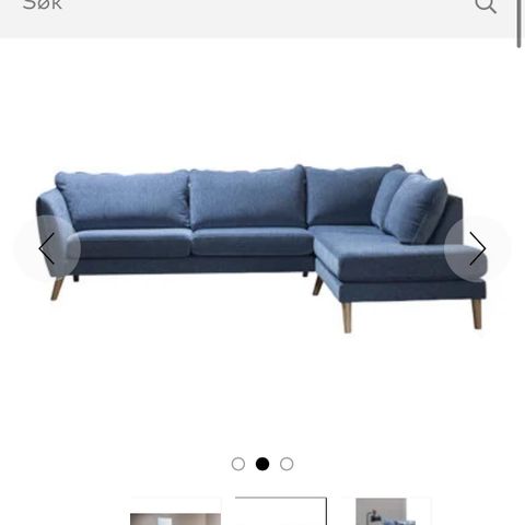 ‘Paris’ sofa fra Skeidar