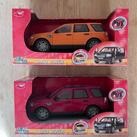 2 stk Land Rover Freelander 2 lekebiler