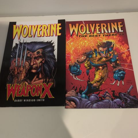 Wolverine tegneserier/trade paperpabcks