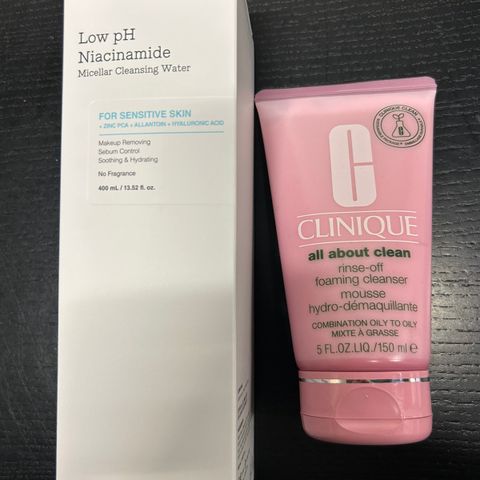 Cosrx + Clinique