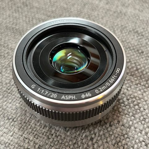 Panasonic Lumix G 20mm f/1.7 (sølv)