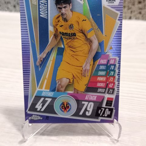 FotballKort Match Attax CL Reflector Nummererte Kort 8Stk