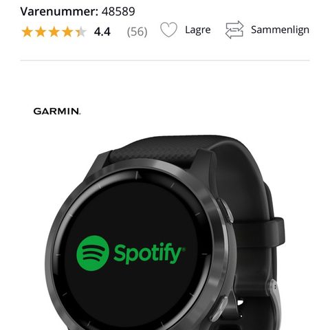 Garmin Vivoactive 4 GPS smartklokke