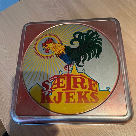 Sætre Kjeks-/kakeboks Vintage