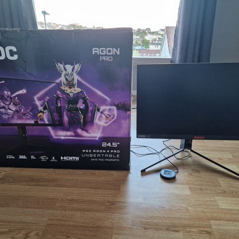 Gaming Skjerm AOC Agon Pro. AG254FG 360hz