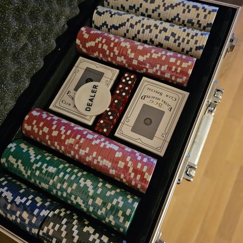 Poker chip set