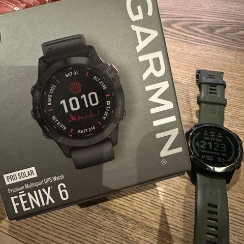 Garmin Fenix 6 pro solar