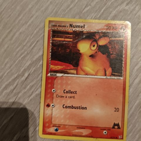 Numel 64/95 pokemon