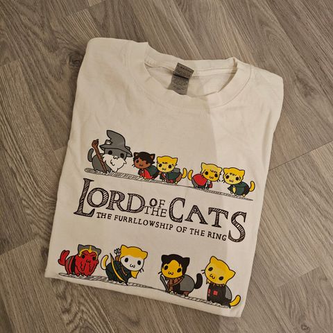 Lord of the cats t-skjorte