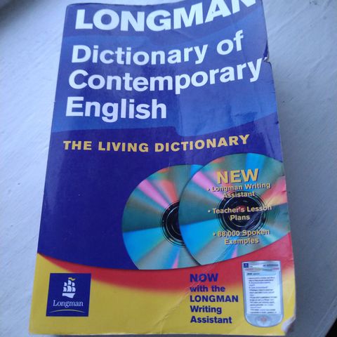 Dictionary of contemporary English LONGMAN