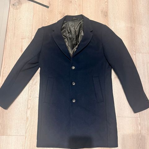 Mørk Navy blue frakk (Herre)