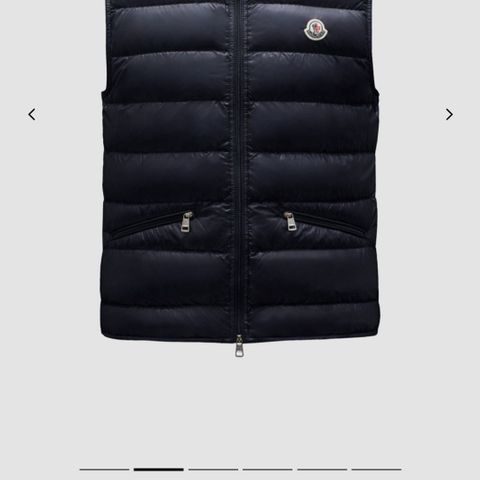 Moncler Gui Down Gilet vest. Str 4 (xL)