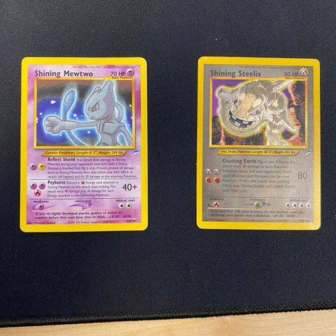 Shining Steelix og Shining Mewtwo