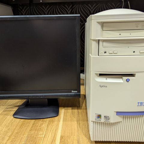 IBM Aptiva P233mhz med 3dfx Voodoo 1