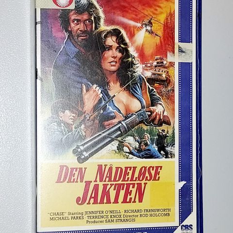 VHS BIG BOX.DEN NÅDELØSE JAKTEN.