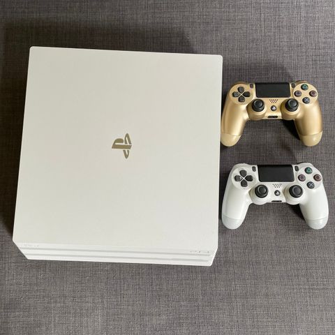 PlayStation 4 Pro with games