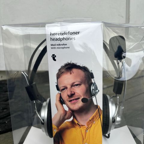 Øretelefoner med mikrofon