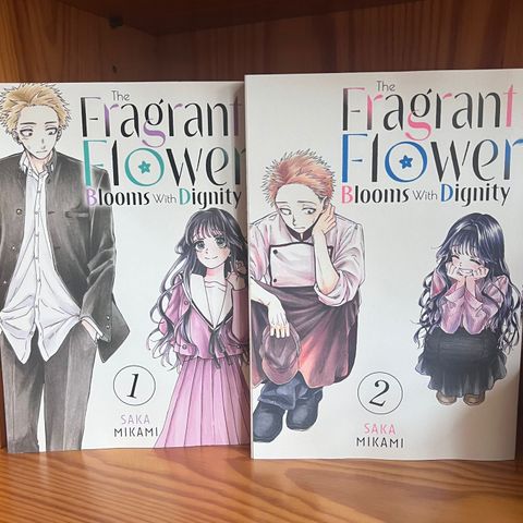 The Fragrant Flower Blooms With Dignity Manga Vol 1-2