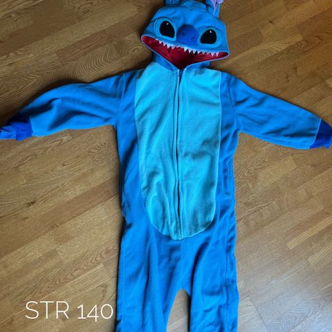 Stitch heldress i fleece