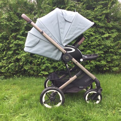 Cybex Talos S lux sportsvogn. Sky blue/taupe