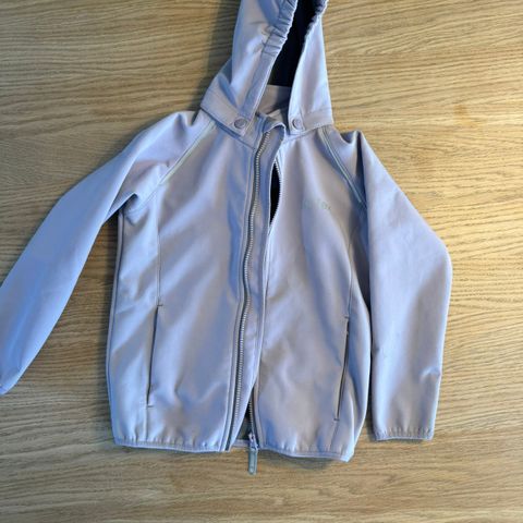 Refleks softshell / skall jakke str 122