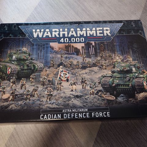 Warhammer Astra Militarum Cadian Defence Forece