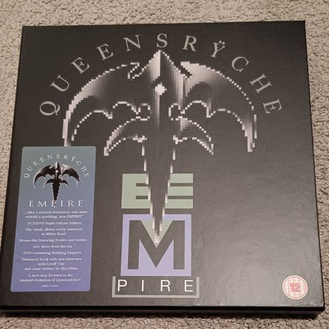 Queensrÿche - Empire Deluxe 3 CD 1 DVD