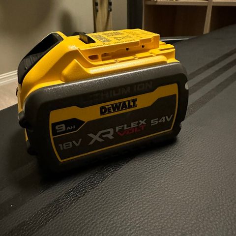 Dewalt flexvolt 9ah batteri