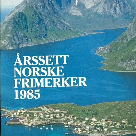 Norge 1985 - Årssett postfriske frimerker (2 bilder)