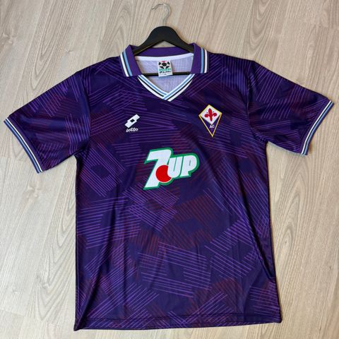 Retro Fiorentina 1993-drakt (9, Batistuta) XL(L)