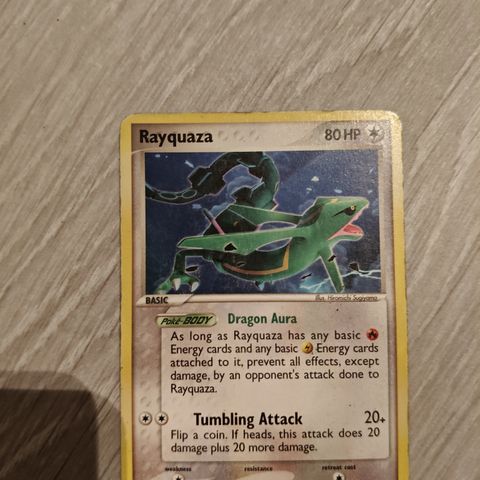 Rayquaza 22/107 pokemon Sjelden