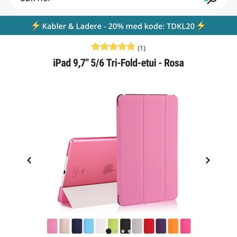 Ipad deksel