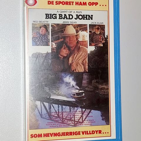 2 VHS BIG BOX.BIG BAD JOHN.