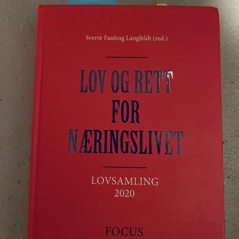 Lov og rett for næringslivet