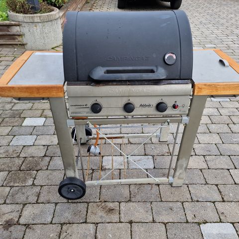 Gassgrill og bluss