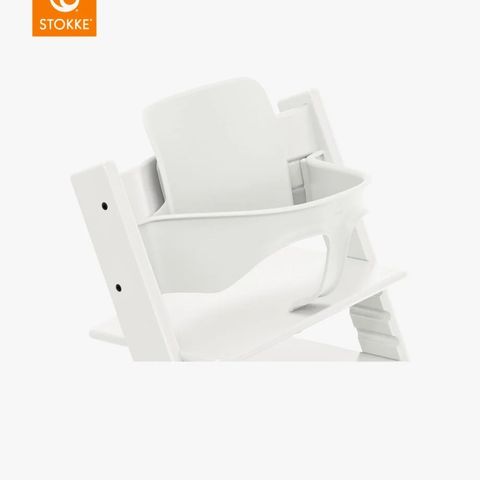 Stokke babyset Tripp trapp hvit