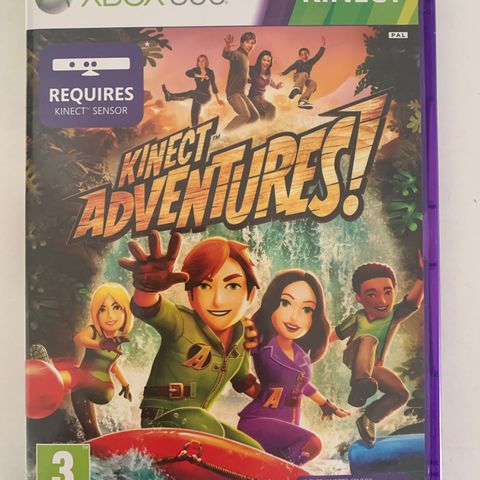 XBOX 360 KINECT ADVENTURES!