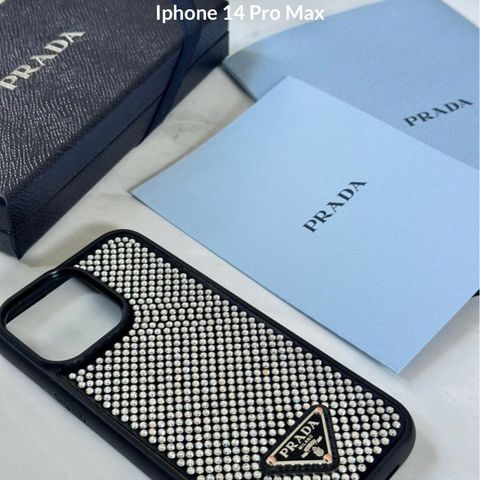 Prada Iphone 14 Pro Max Deksel